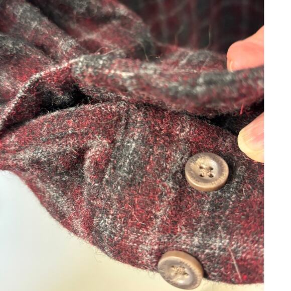 Vintage 2005 Woolrich Men's Shirt Jacket 100% Wool - L - Picture 3 of 10